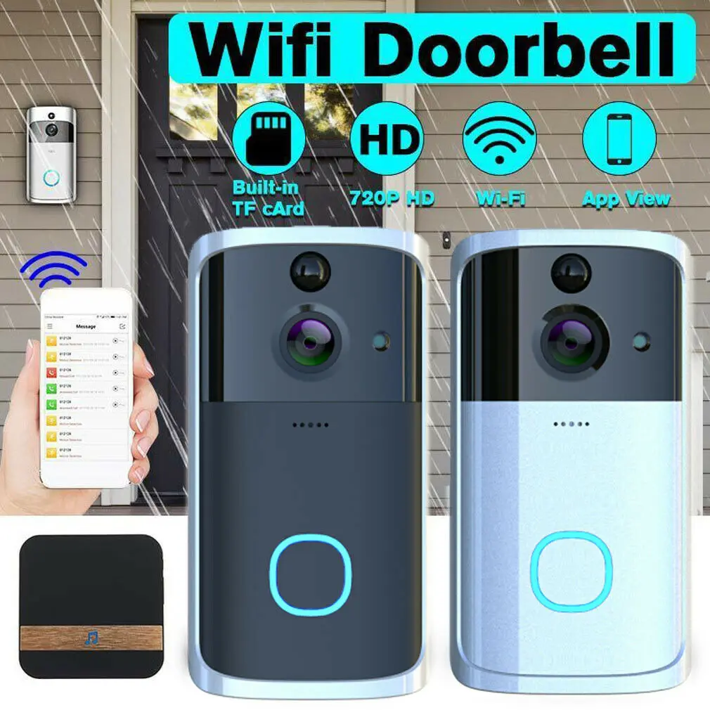 Practical Security Video Doorbell battery Phone WiFi Door Bell Camera TwoWay Audio Night Vision Wireless Intercom video porter
Practical Security Video Doorbell battery Phone WiFi Door Bell Camera TwoWay Audio Night Vision Wireless Intercom video porter
