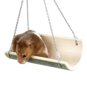 Creative Pet Swing Hammock Mini Cute Pet Hanging Bed Bamboo Wood Cooling Ice Cradle Hamster Swing Toy Springboard For Hamster
Creative Pet Swing Hammock Mini Cute Pet Hanging Bed Bamboo Wood Cooling Ice Cradle Hamster Swing Toy Springboard For Hamster