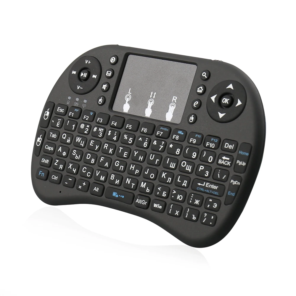 Zoweetek 2.4G Russian Mini Wireless Keyboard TouchPad Backlight Gaming Keyboards for HTPC Tablet PC IPTV Smart Android TV Box
Zoweetek 2.4G Russian Mini Wireless Keyboard TouchPad Backlight Gaming Keyboards for HTPC Tablet PC IPTV Smart Android TV Box