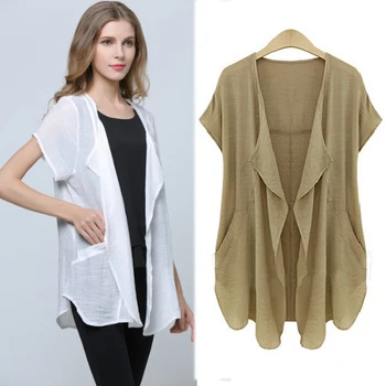 NIFULLAN XL-4XL Plus Size Cotton Linen Kimono Shirts Women Casual Loose Clothes Mom Blouses Cardigan Tee Tops Femme Blusas
NIFULLAN XL-4XL Plus Size Cotton Linen Kimono Shirts Women Casual Loose Clothes Mom Blouses Cardigan Tee Tops Femme Blusas