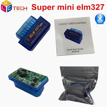 Super Mini ELM327 Bluetooth V2.1 OBD2 Car Diagnostic Tool ELM 327 Bluetooth For Android/Symbian For OBDII Protocol
Super Mini ELM327 Bluetooth V2.1 OBD2 Car Diagnostic Tool ELM 327 Bluetooth For Android/Symbian For OBDII Protocol