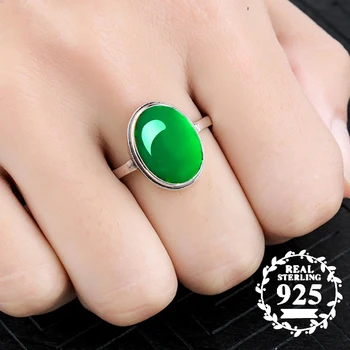 10*14mm 6.18 Sale S925 Sterling Silver Australia Emerald Rings Jade moldevite Chinatown oriental Retro Chalcedony Jade
10*14mm 6.18 Sale S925 Sterling Silver Australia Emerald Rings Jade moldevite Chinatown oriental Retro Chalcedony Jade