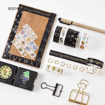 1.5cm Wide Shining Life Series Washi Tape Bronzing Adhesive Tape DIY Scrapbooking Sticker Label Masking Tape
1.5cm Wide Shining Life Series Washi Tape Bronzing Adhesive Tape DIY Scrapbooking Sticker Label Masking Tape