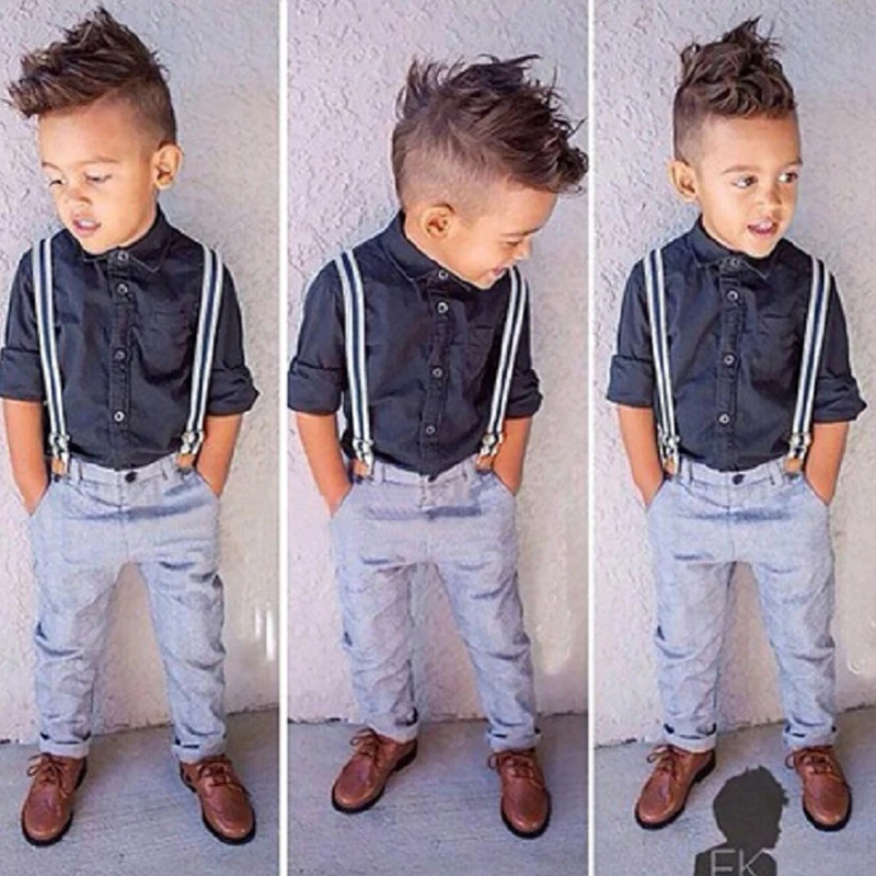 Kids Clothes 2019 Autumn Boys Clothes Long Sleeve Gentleman T-shirt+Pants 2Pcs Outfits Suit Children Clothing For Baby Boy Sets
Kids Clothes 2019 Autumn Boys Clothes Long Sleeve Gentleman T-shirt+Pants 2Pcs Outfits Suit Children Clothing For Baby Boy Sets