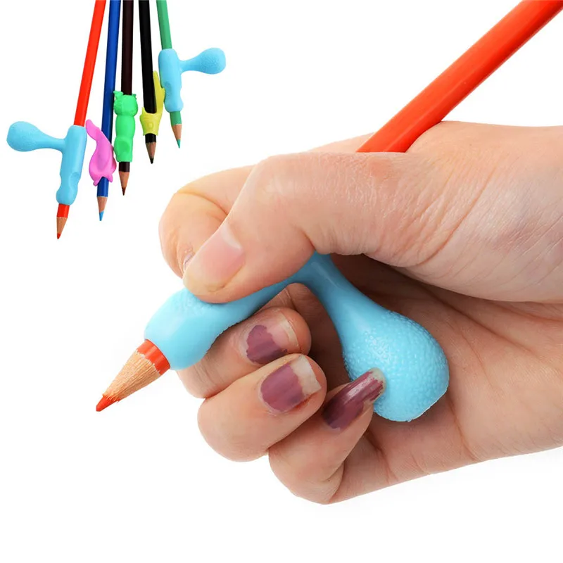 5Pcs Silicone Students Pencil Holder Ergonomic Writing Posture Correction Children Pencil Practise Device Students Stationery
5Pcs Silicone Students Pencil Holder Ergonomic Writing Posture Correction Children Pencil Practise Device Students Stationery