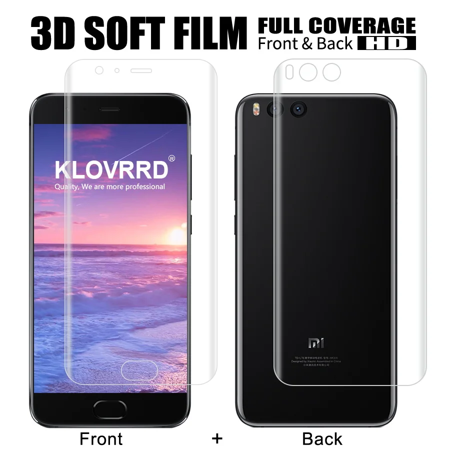 Front + Back Soft Film For Xiaomi Mi redmi Note 3 Pro Screen Full Cover Protector Silicone Hydrogel Sticker
Front + Back Soft Film For Xiaomi Mi redmi Note 3 Pro Screen Full Cover Protector Silicone Hydrogel Sticker