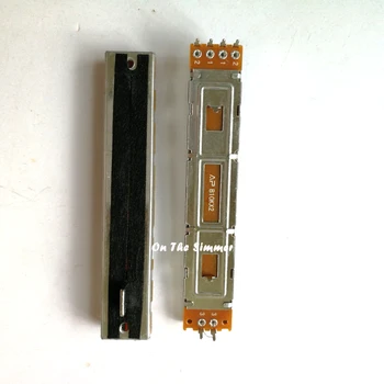 B103 straight sliding potentiometer power amplifier mixer fader 88mm B10K dual channel lioujiao
B103 straight sliding potentiometer power amplifier mixer fader 88mm B10K dual channel lioujiao