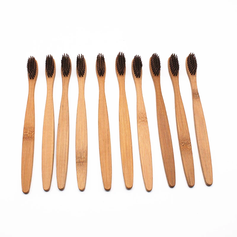 Tooth clean Bamboo Toothbrush Brown Soft Nylon bristles tandenborstel Fibre Wooden Handle Low carbon Environmentally Toothbrush
Tooth clean Bamboo Toothbrush Brown Soft Nylon bristles tandenborstel Fibre Wooden Handle Low carbon Environmentally Toothbrush