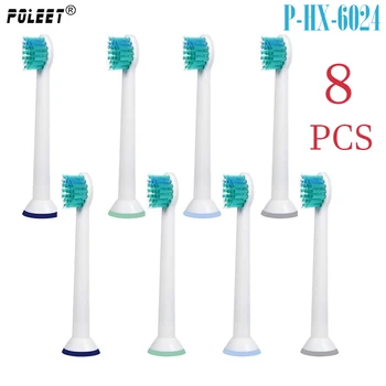 Poleet 8Pcs/Lot Electric Toothbrush Replacement Heads P-HX-6024 HX6024 For Philips kIDS Toothbrush Heads Oral Hygiene
Poleet 8Pcs/Lot Electric Toothbrush Replacement Heads P-HX-6024 HX6024 For Philips kIDS Toothbrush Heads Oral Hygiene