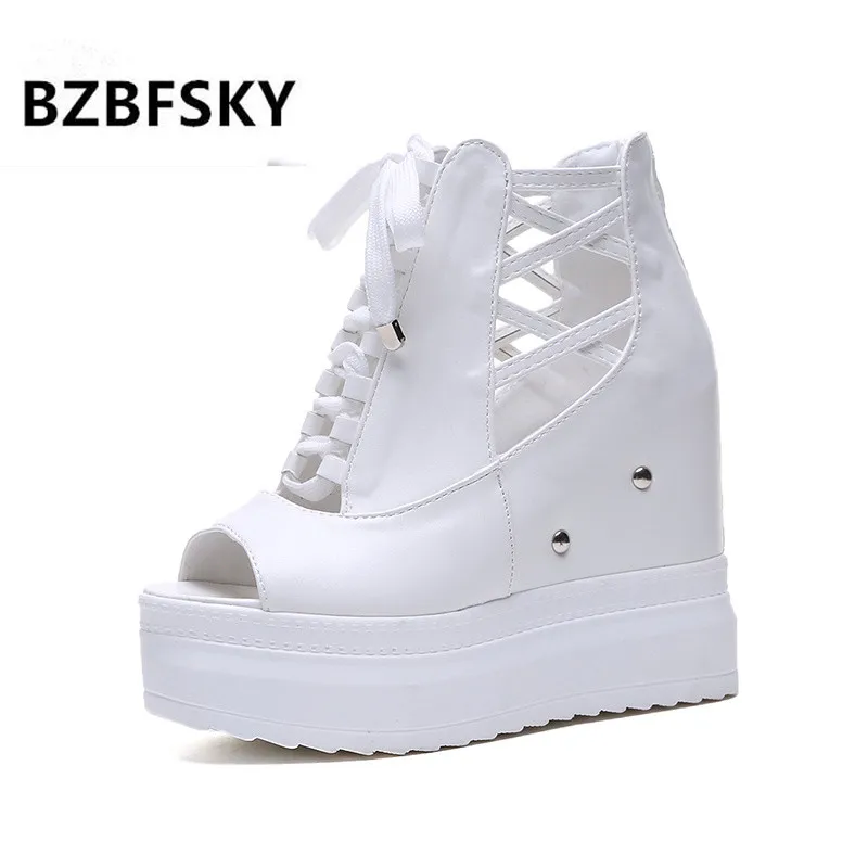 Brand Sandal Women Summer 2019 Casual Open Toe Fish Mouth Cover Heel Ladies Footwear Lace Up High Heel Gladiator Platform Wedge
Brand Sandal Women Summer 2019 Casual Open Toe Fish Mouth Cover Heel Ladies Footwear Lace Up High Heel Gladiator Platform Wedge