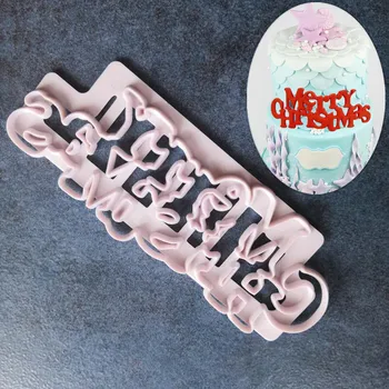 Merry Christmas Plastic Mold Fondant Cake Chocolate Decoration Tool Kitchen Baking Mould A1433
Merry Christmas Plastic Mold Fondant Cake Chocolate Decoration Tool Kitchen Baking Mould A1433