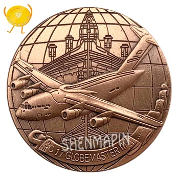 Boeing C-17 Globemaster III Commemorative Coin Global Overlord Strategic Tactical Transport Aircraft Honor Coins Collectibles
Boeing C-17 Globemaster III Commemorative Coin Global Overlord Strategic Tactical Transport Aircraft Honor Coins Collectibles