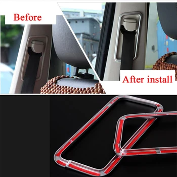 2Pcs ABS Car Safety Belt Decoration Frame Trim For LandRover Discovery 4 LR4 10-16 For Rangerover sport 2009-13 Car Accessories
2Pcs ABS Car Safety Belt Decoration Frame Trim For LandRover Discovery 4 LR4 10-16 For Rangerover sport 2009-13 Car Accessories