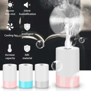 Multifunctional USB Charge Humidifier Mute Bedroom Cute Mini Fragrance Home Use Air Hydrating Spray Humidifier With Fan
Multifunctional USB Charge Humidifier Mute Bedroom Cute Mini Fragrance Home Use Air Hydrating Spray Humidifier With Fan