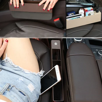 Multi - function Double USB car Universal Left/Right Seat Crevice Storage Box Cup Holder Auto Gap Storage Box Car Accessories
Multi - function Double USB car Universal Left/Right Seat Crevice Storage Box Cup Holder Auto Gap Storage Box Car Accessories