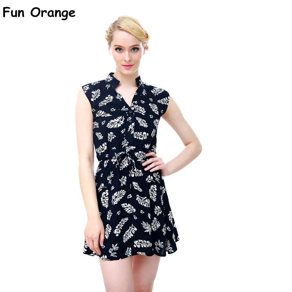 Fun Orange New Fashion Women Summer Dress Ladies Casual Loose Cotton Leaf Printing Dresses V-neck Slim Bat Sleeve Dresses
Fun Orange New Fashion Women Summer Dress Ladies Casual Loose Cotton Leaf Printing Dresses V-neck Slim Bat Sleeve Dresses