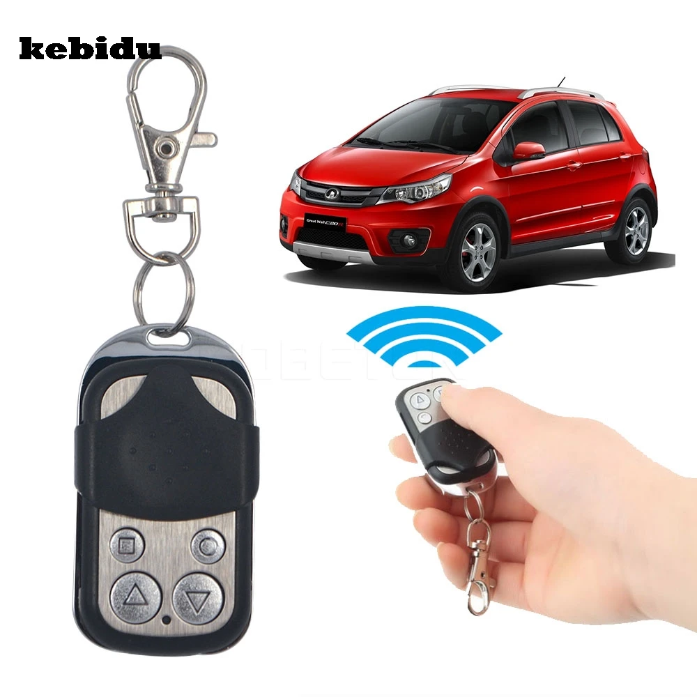 kebidu Wireless 433mhz Auto Remote Control Electric Cloning Gate Garage Door Remote Control Fob Key Keychain Remote Control
kebidu Wireless 433mhz Auto Remote Control Electric Cloning Gate Garage Door Remote Control Fob Key Keychain Remote Control