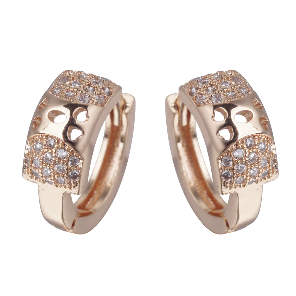 Yunkingdom Geometric Statement Earrings Zirconia Crystal Rose Gold Hoop Earrings for Women Small Hoops brincos
Yunkingdom Geometric Statement Earrings Zirconia Crystal Rose Gold Hoop Earrings for Women Small Hoops brincos