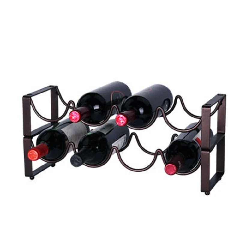 Wire Wine Rack Vintage Display Storage 4 Bottles Holders Metal Craftwork Kitchen Bar Wall Decor Wine Bottle L3108
Wire Wine Rack Vintage Display Storage 4 Bottles Holders Metal Craftwork Kitchen Bar Wall Decor Wine Bottle L3108