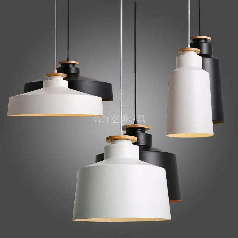 Nordic fashion personality single head Pendant Lights living room restaurant simple black and white creative lamp FG958 LU1011 
Nordic fashion personality single head Pendant Lights living room restaurant simple black and white creative lamp FG958 LU1011
