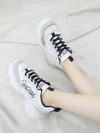 Korean version of Harajuku hip hop running shoes female muffin bottom thick platform waterproof old shoes
Korean version of Harajuku hip hop running shoes female muffin bottom thick platform waterproof old shoes