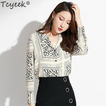 Tcyeek Spring Long Sleeve Leopard Blouse Women Tops Korean Fashion Clothing Elegant Ladies Shirts Blusas Mujer Moda 2020 LWL1768
Tcyeek Spring Long Sleeve Leopard Blouse Women Tops Korean Fashion Clothing Elegant Ladies Shirts Blusas Mujer Moda 2020 LWL1768