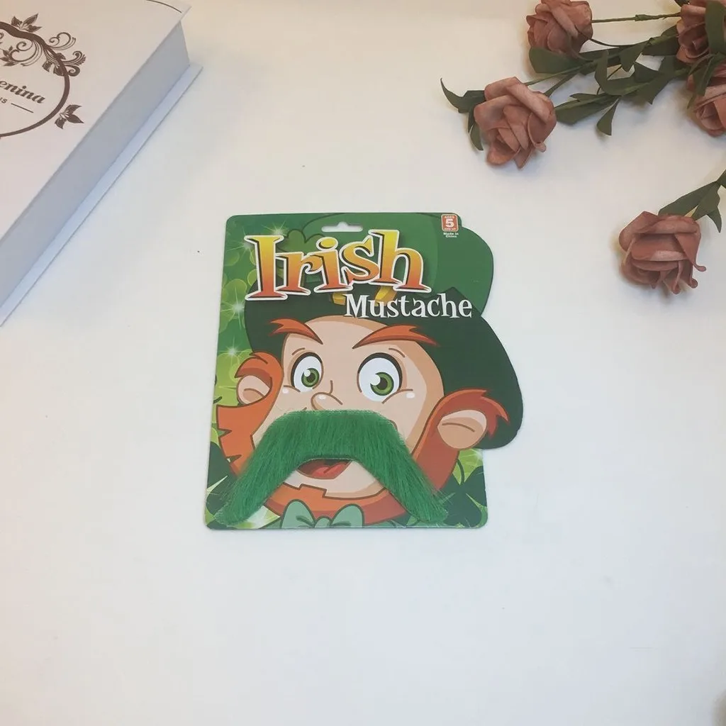 New Fashion 2019 Green Beard Self Adhesive Fake Mustache Costume Accessory for St Party Supplies Hot Sale Home Decor Funny
New Fashion 2019 Green Beard Self Adhesive Fake Mustache Costume Accessory for St Party Supplies Hot Sale Home Decor Funny