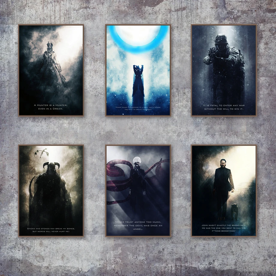 Tokyo Ghoul Dragon Ball Halo Bloodborne For Honor Poster And Prints Wall Art Canvas Painting Wall Pictures For Living Room Decor
Tokyo Ghoul Dragon Ball Halo Bloodborne For Honor Poster And Prints Wall Art Canvas Painting Wall Pictures For Living Room Decor