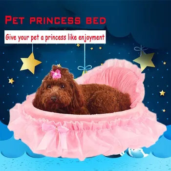 Lace Side Princess Dog Beds For Small Dogs Dog House Waterproof Chihuahua Bed Medium Large Dogs Washable Bull Terrier Pet Bed
Lace Side Princess Dog Beds For Small Dogs Dog House Waterproof Chihuahua Bed Medium Large Dogs Washable Bull Terrier Pet Bed