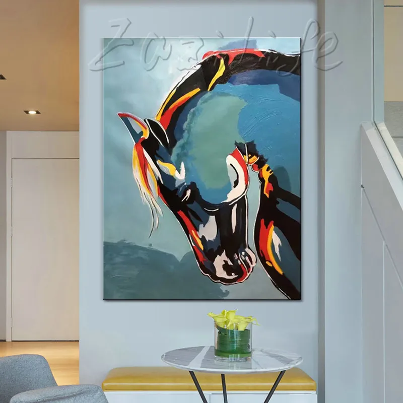 Wall Art. Home Decor Hand Painted Original oil painting,horse painting,impasto,heavy texture,huge size,palette knife painting
Wall Art. Home Decor Hand Painted Original oil painting,horse painting,impasto,heavy texture,huge size,palette knife painting