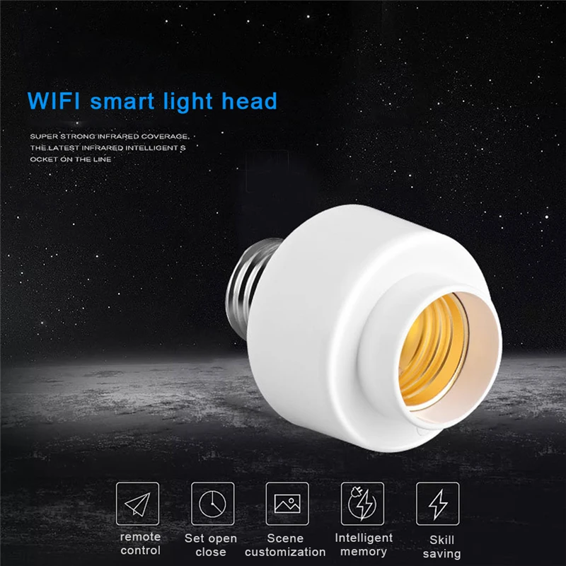 Multi-Function Smart Home Homekit Wifi Remote Switch Timing Voice Control Led Smart Lamp Head Remote Control Smart Home
Multi-Function Smart Home Homekit Wifi Remote Switch Timing Voice Control Led Smart Lamp Head Remote Control Smart Home