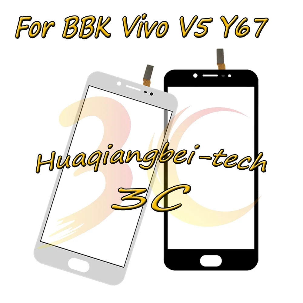 

5.5'' Black / White New For BBK Vivo V5 1601 / Vivo Y67 Touch Screen Digitizer Glass Lens 100% Tested With Tracking Number
