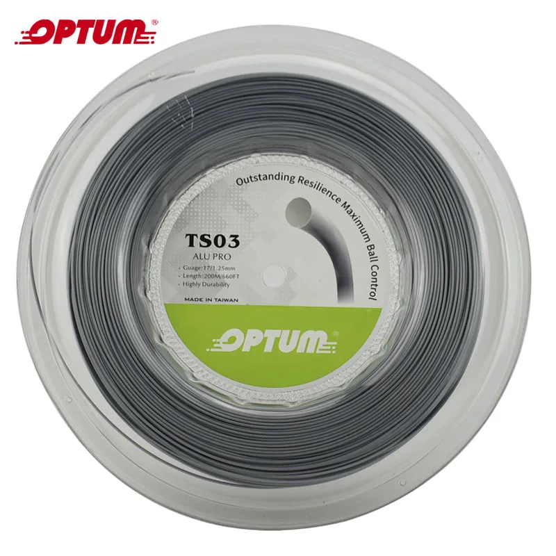 1 Reel OPTUM TS03 Tennis String Guarge 17 (1.25mm) Polyester Training Racket String 200M/Reel
1 Reel OPTUM TS03 Tennis String Guarge 17 (1.25mm) Polyester Training Racket String 200M/Reel