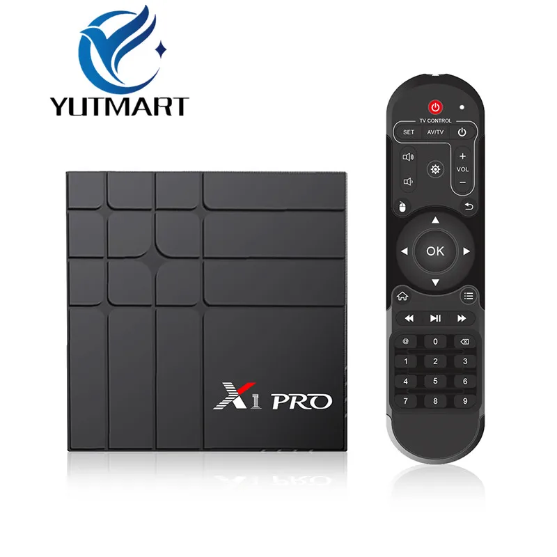 New X1 PRO smart TV box android 9.0 RK3318 Quad-Core 64bit 2G16GB 4GB32GB/64GB 2.4 /5G Wifi media player set top android tv box
New X1 PRO smart TV box android 9.0 RK3318 Quad-Core 64bit 2G16GB 4GB32GB/64GB 2.4 /5G Wifi media player set top android tv box