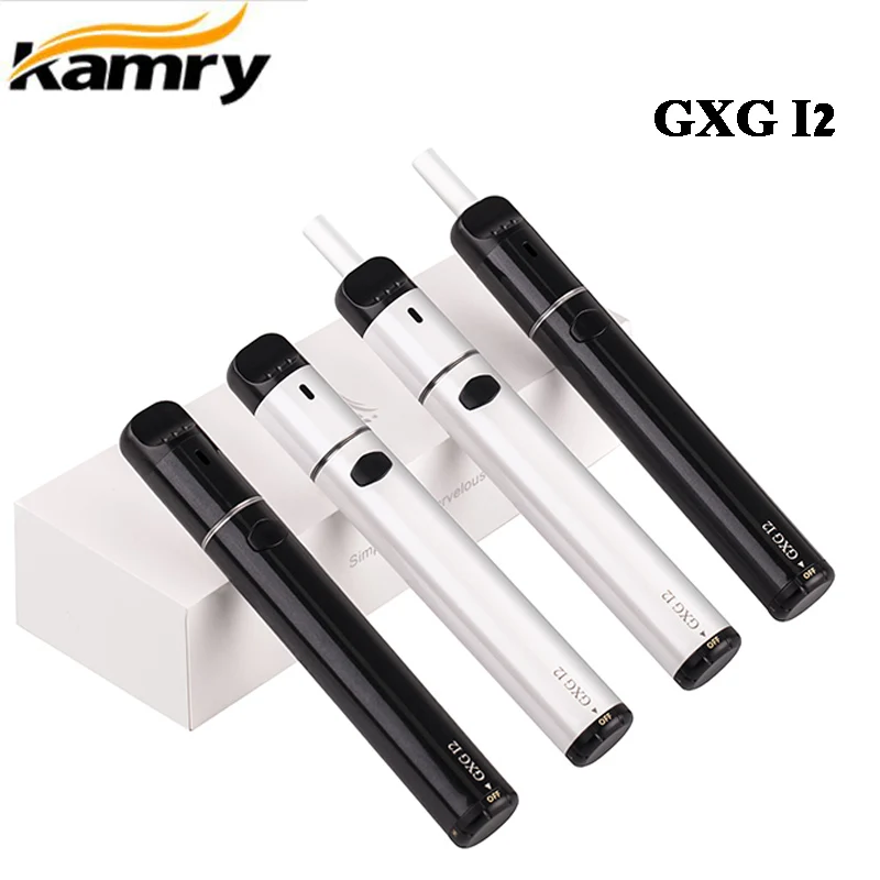 Original kamry GXG I2 Kit with 1900mah built-in Battery Electronic Cigarette Vape Pen with Magnetic Cover Vaporizer
Original kamry GXG I2 Kit with 1900mah built-in Battery Electronic Cigarette Vape Pen with Magnetic Cover Vaporizer