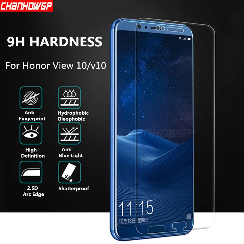 Закаленное стекло 9H 2.5D для Huawei Honor View 10 защита экрана 5 99 дюйма защитная пленка V10 V