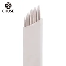CHUSE microblading needles 100Pcs/Lot S12 for eyebrow lips eyeliner Manual Pen Permanent Makeup Individual packing rotary
CHUSE microblading needles 100Pcs/Lot S12 for eyebrow lips eyeliner Manual Pen Permanent Makeup Individual packing rotary