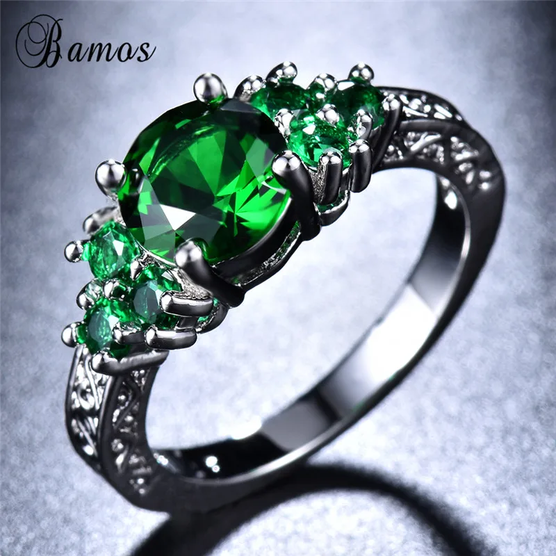 Bamos Female Male Green AAA Zircon Ring Vintage Crystal Ladies Rings 925 Sterling Sliver Filled Wedding Jewelry For Women
Bamos Female Male Green AAA Zircon Ring Vintage Crystal Ladies Rings 925 Sterling Sliver Filled Wedding Jewelry For Women