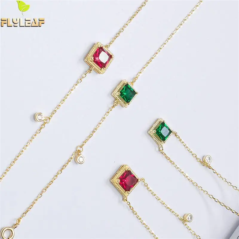 Flyleaf 18k Gold Square Cubic Zirconia 925 Sterling Silver Bracelets For Women Necklace Fashion Fine Jewelry Sets High Quality
Flyleaf 18k Gold Square Cubic Zirconia 925 Sterling Silver Bracelets For Women Necklace Fashion Fine Jewelry Sets High Quality