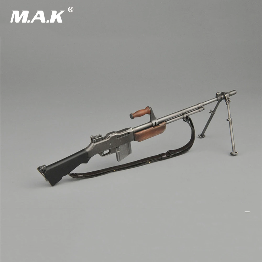 21CM Long 1/6 WWII US Army M1918 BAR Browning Automatic Rifle Gun Model for Action Figures Dolls
21CM Long 1/6 WWII US Army M1918 BAR Browning Automatic Rifle Gun Model for Action Figures Dolls