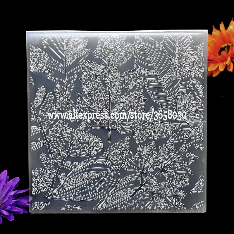 Leaves Decoration Plastic Embossing Folder For Scrapbook DIY Album Card Tool Plastic Template 19.9x19.9cm 8071114
Leaves Decoration Plastic Embossing Folder For Scrapbook DIY Album Card Tool Plastic Template 19.9x19.9cm 8071114
