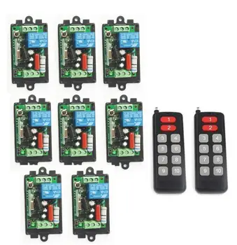 wholesale rf Remote Control Switches Light Lamp LED Power Wireless Controller AC 220V 110V 1CH 10A Relay Receiver Transmitter
wholesale rf Remote Control Switches Light Lamp LED Power Wireless Controller AC 220V 110V 1CH 10A Relay Receiver Transmitter