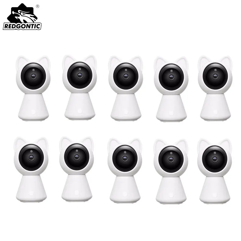 10pcs HD 1080p Wifi IP Camera Cloud Storage Human Auto Tracking PTZ Cat Wireless Security Baby Cam P2P Night Vision CCTV Kamera
10pcs HD 1080p Wifi IP Camera Cloud Storage Human Auto Tracking PTZ Cat Wireless Security Baby Cam P2P Night Vision CCTV Kamera