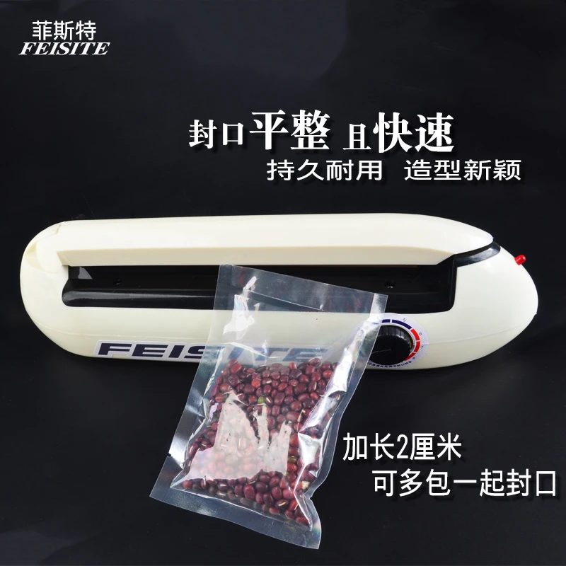 Sealer Small Household Hand Pressure Mini Commercial Plastic Bags Wrapping Paper Foil Snack Sealing Machine 
Sealer Small Household Hand Pressure Mini Commercial Plastic Bags Wrapping Paper Foil Snack Sealing Machine
