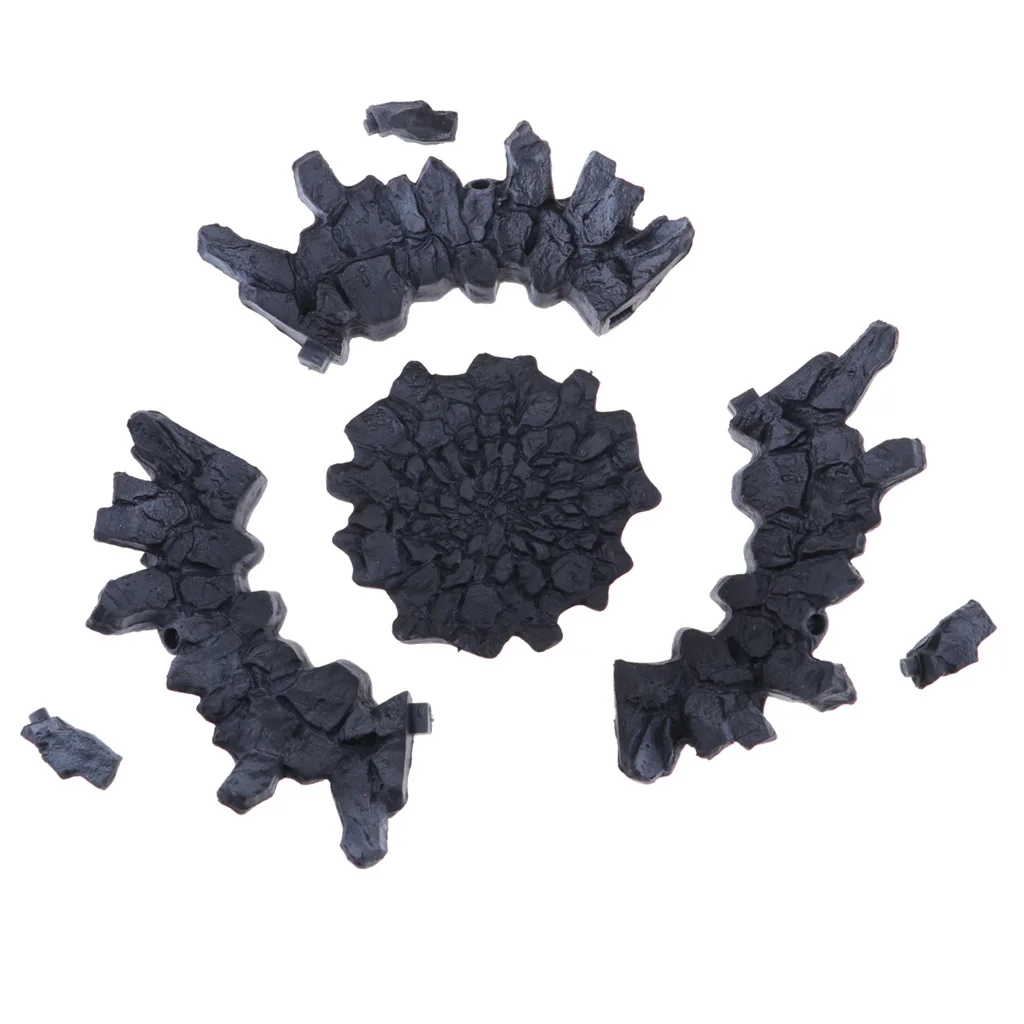 Anime TV Action Figure Doll Display Stand Rock Crack Effect Plastic for Saint Seiya Kamen Rider SHF
