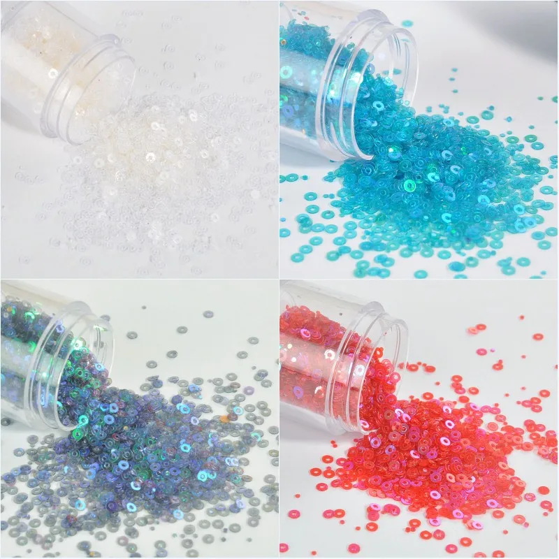 500g/pack 2mm Transparent Flat Round Loose Sequins Paillettes Sewing Wedding Craft Women Garments DIY Accessories Available Trim
500g/pack 2mm Transparent Flat Round Loose Sequins Paillettes Sewing Wedding Craft Women Garments DIY Accessories Available Trim