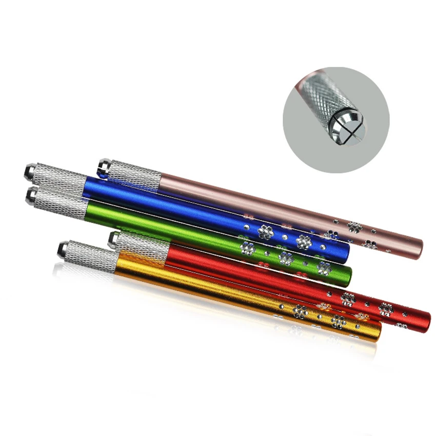 New 1Pcs Tebori Pen Microblading Pen Tattoo Machine for Permanent Makeup Eyebrow Tattoo Manual Pen maquina de tatuagem 4Colors
New 1Pcs Tebori Pen Microblading Pen Tattoo Machine for Permanent Makeup Eyebrow Tattoo Manual Pen maquina de tatuagem 4Colors