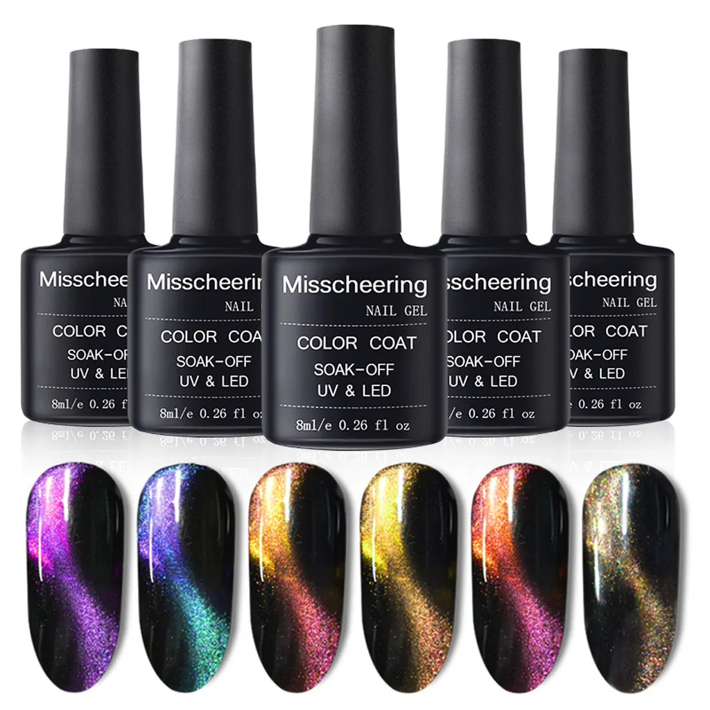 Misscheering 5D Cat Eye Phototherapy Glue Nail Polish Shiny Polish 5D Nail Gel Magnet Magic Cat Eye Gel Nail Art Soak UV LED Gel
Misscheering 5D Cat Eye Phototherapy Glue Nail Polish Shiny Polish 5D Nail Gel Magnet Magic Cat Eye Gel Nail Art Soak UV LED Gel