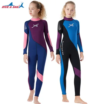2019 2.5mm Chloroprene Child Kids One Piece Wetsuit Surfing Suit Swimsuit Sun-proof Girls Full Cover Thick Warm Swimwear Rubber
2019 2.5mm Chloroprene Child Kids One Piece Wetsuit Surfing Suit Swimsuit Sun-proof Girls Full Cover Thick Warm Swimwear Rubber