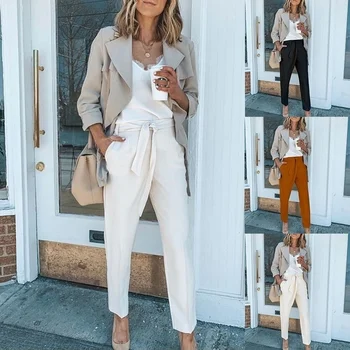 ZOGAA New Ladies Harem Pants Casual Sweat Pants Fashion Solid Color High Waist Ankle Length Feet Suits Women Pants
ZOGAA New Ladies Harem Pants Casual Sweat Pants Fashion Solid Color High Waist Ankle Length Feet Suits Women Pants